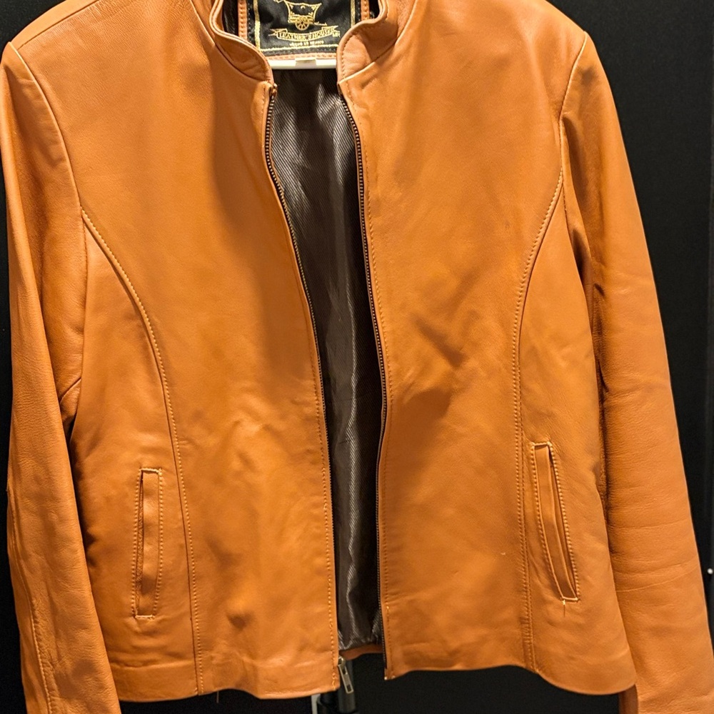 Men's Brown Leather Jacket